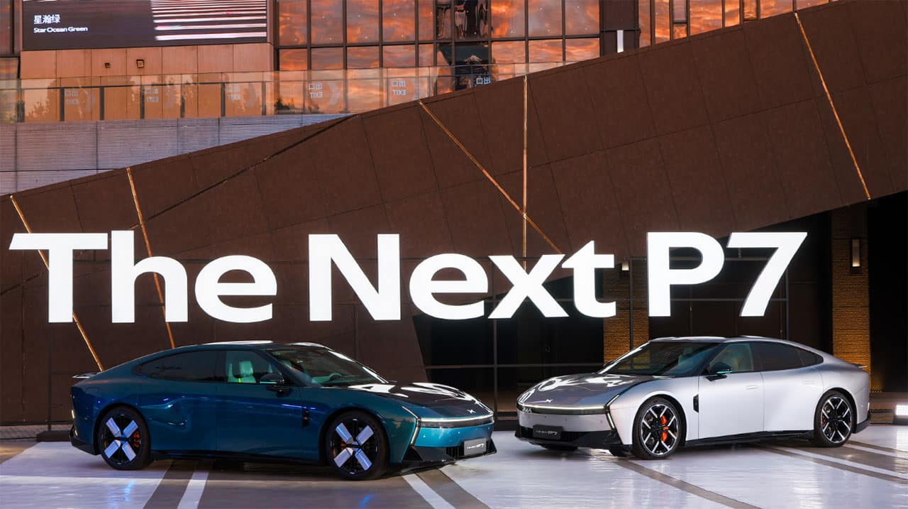 Xpeng debuts new P7 armed with 3 in-house chips for comeback of its iconic model
