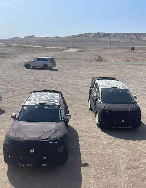 Leapmotor exec shares spy photos of new D-series models undergoing summer testing