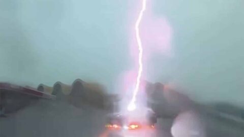 BYD Song Plus EV survives lightning strikes unscathed, as if nothing happened