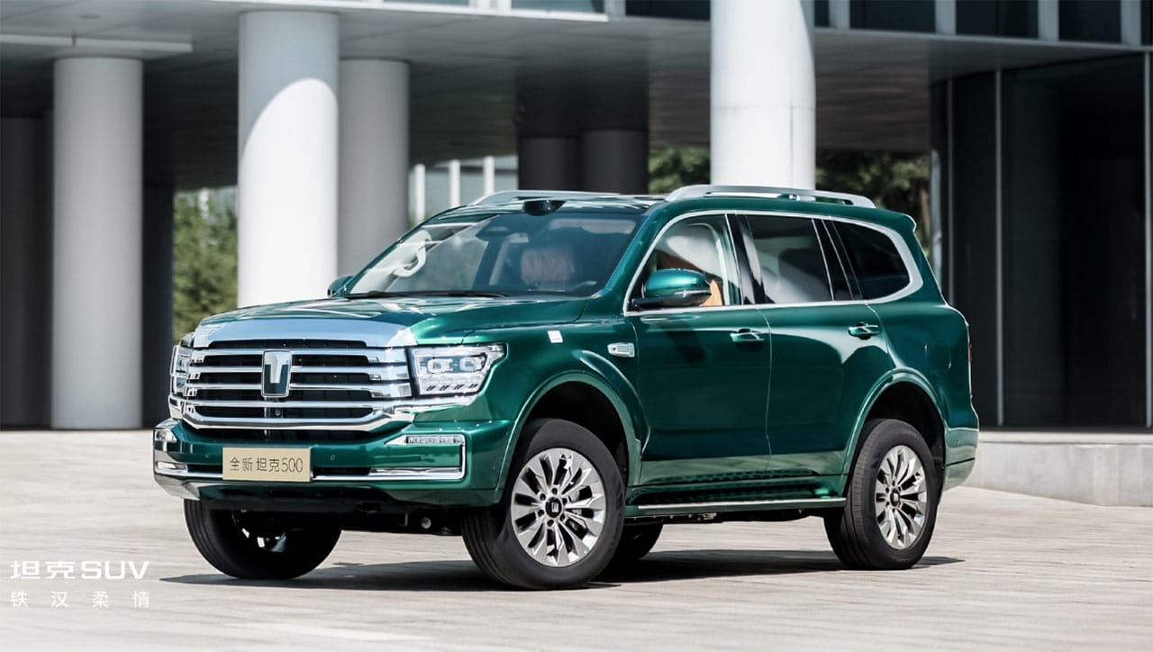 GWM Tank begins pre-sales of updated Tank 500 SUV, starting at ,080