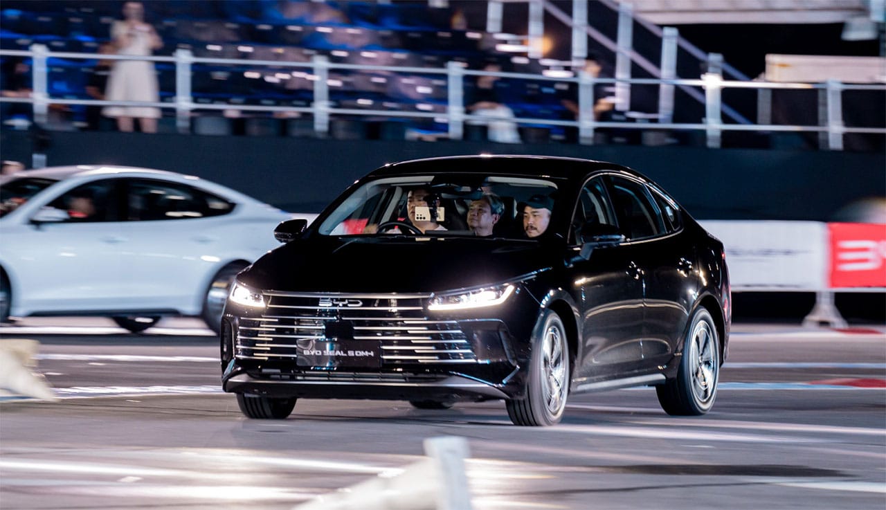BYD launches locally produced Seal 5 DM-i hybrid sedan in Thailand