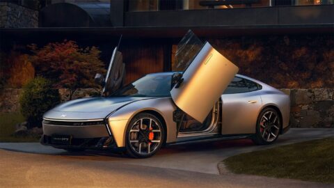 Xpeng's new P7 will still feature its signature scissor doors