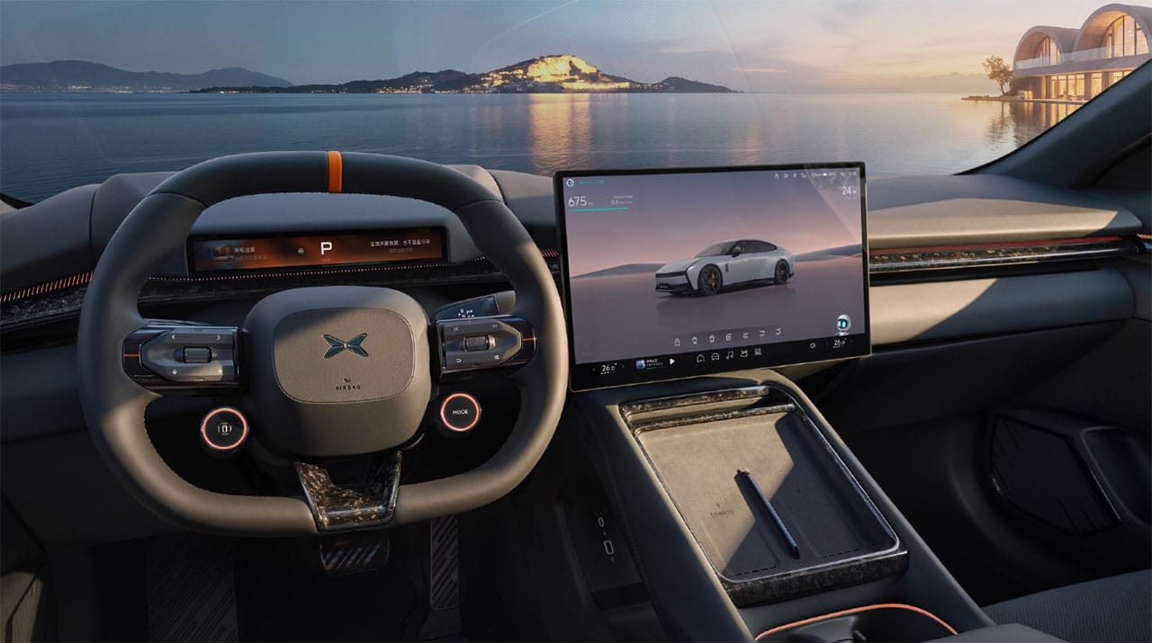 Xpeng's new P7 will still feature its signature scissor doors