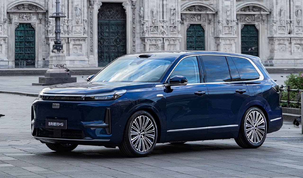 Geely Galaxy to begin pre-sales of M9 hybrid SUV on Aug 23