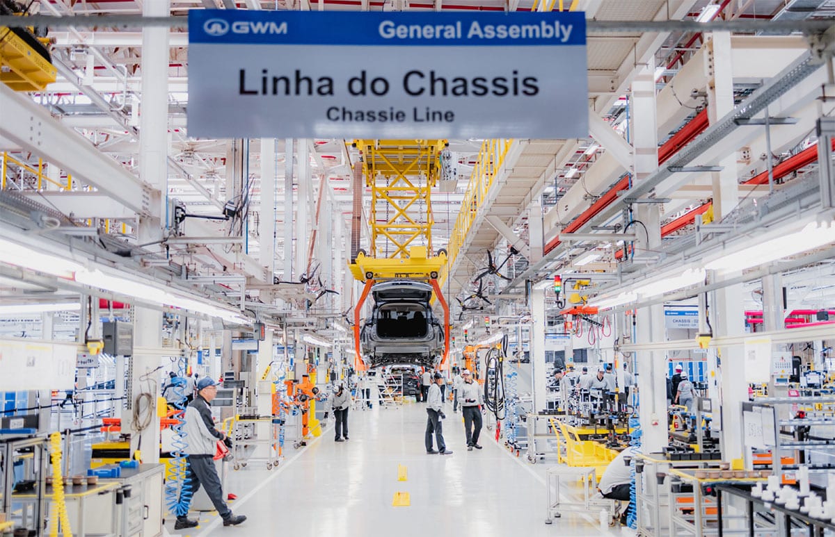 GWM's Brazil plant begins production with annual capacity of 50,000 cars