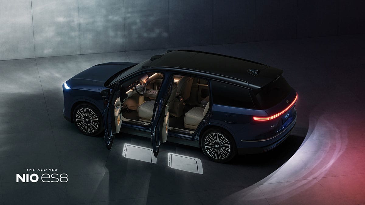 Nio shares more images of all-new ES8 as debut hours away