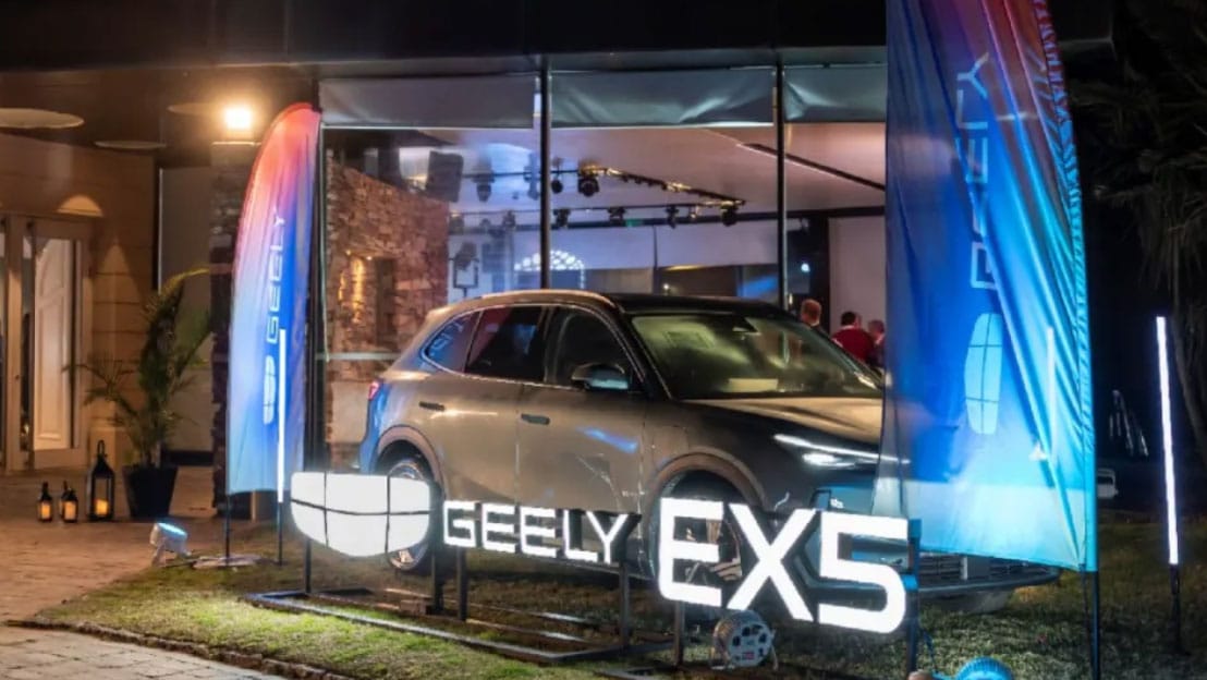Geely launches EX5 SUV in Uruguay