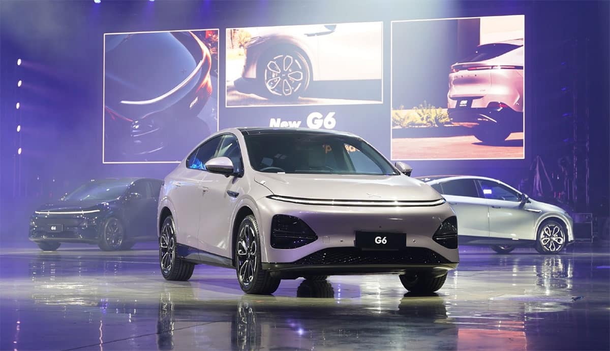 Xpeng launches facelifted G6 SUV in Thailand