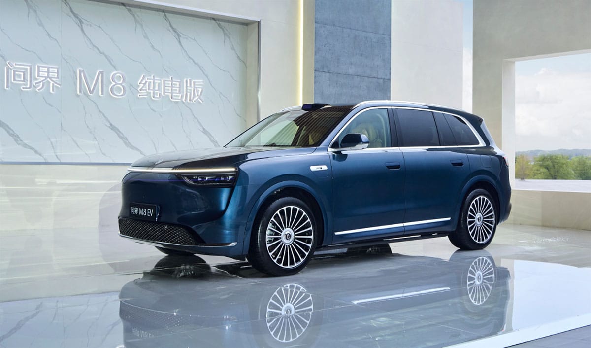Huawei-backed Aito launches BEV variant of M8 SUV, secures 7,000 orders in 2 hours