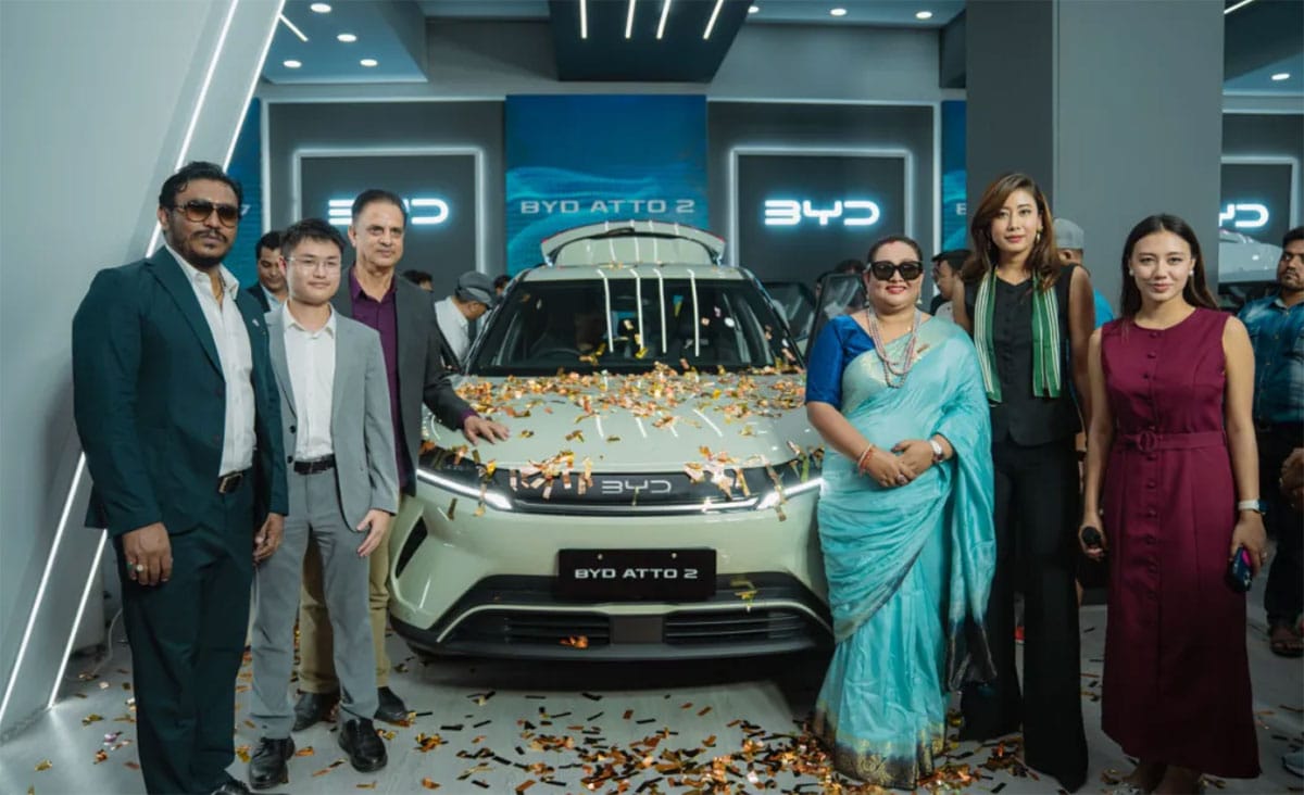 BYD launches Atto 2 compact pure electric SUV in Nepal