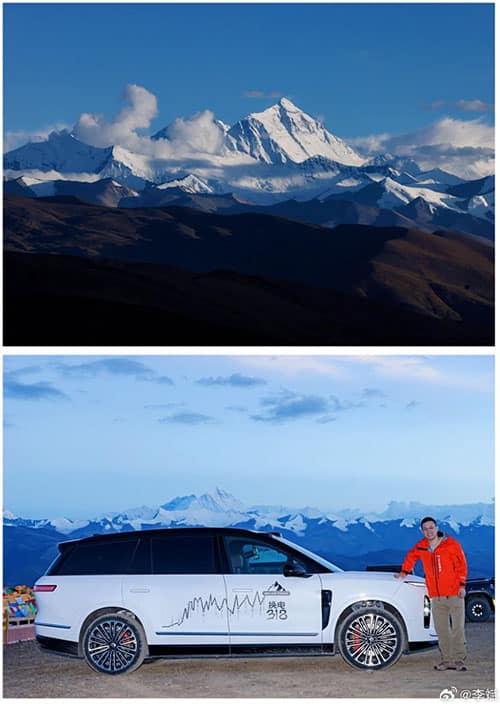 Nio to offer limited-time free battery swap service on route to Mount Everest