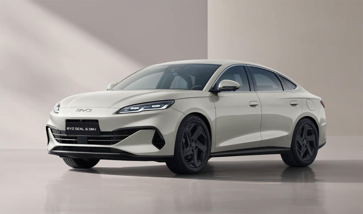 BYD launches Seal 06 DM-i hybrid sedan in Europe