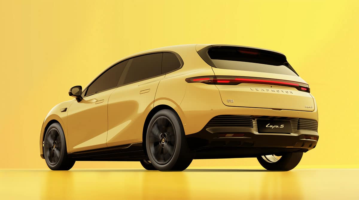 Leapmotor debuts Lafa 5 hatchback in Germany, begins pre-sales in China