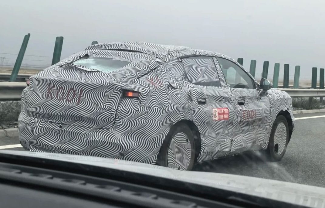 Spy shots reveal what appears to be Xpeng Mona lineup's 1st SUV model
