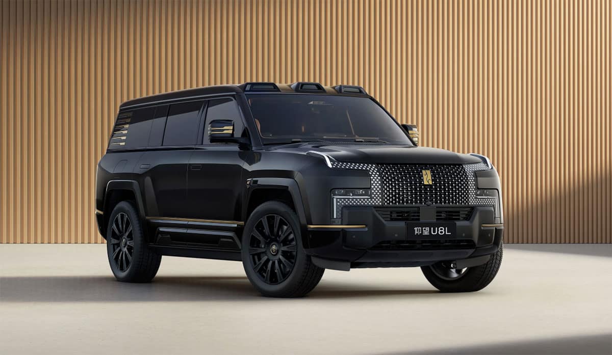 BYD Yangwang launches U8L luxury SUV, starting at 9,690