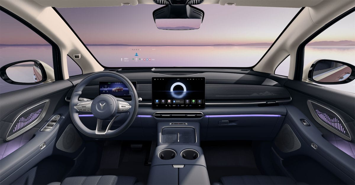 Voyah launches updated Dream MPV with up to 700 km battery range and Huawei technologies