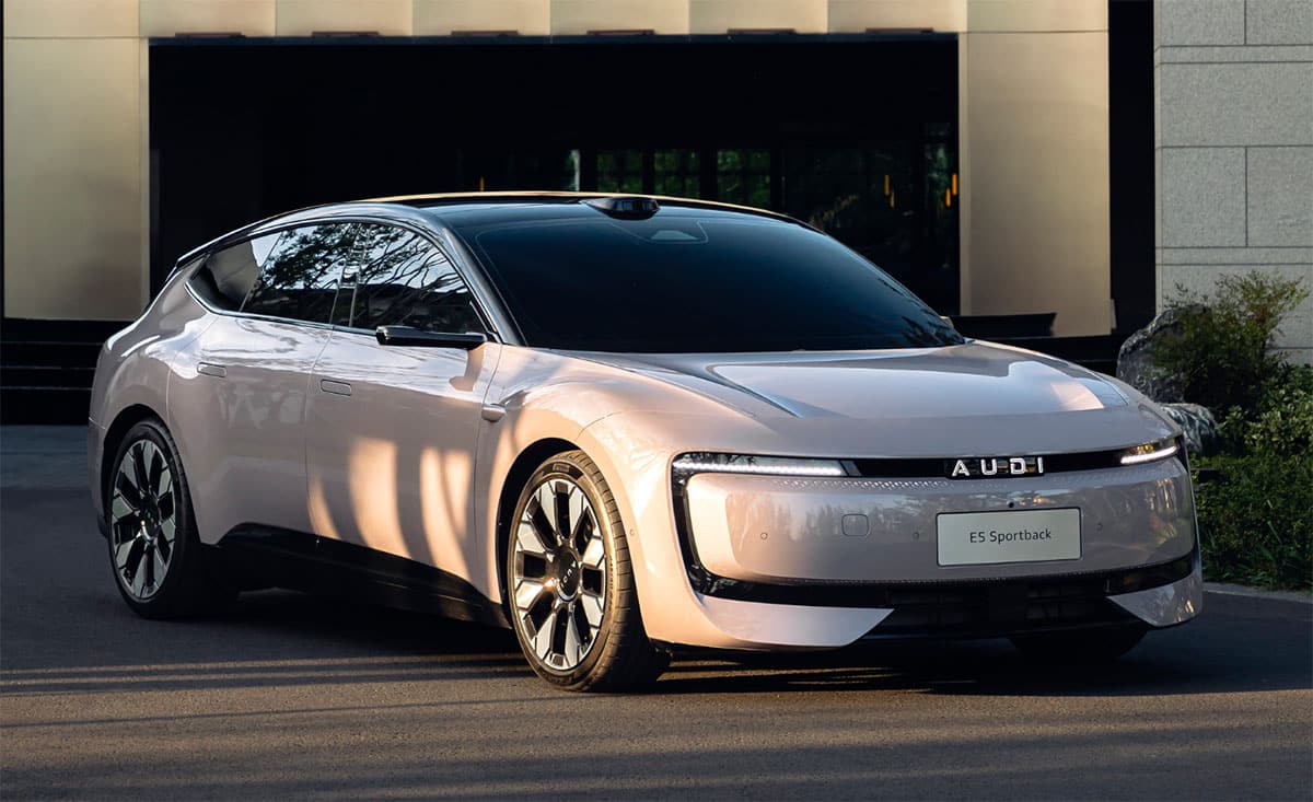AUDI launches E5 Sportback in China starting at ,180, securing 10,153 orders within 30 minutes