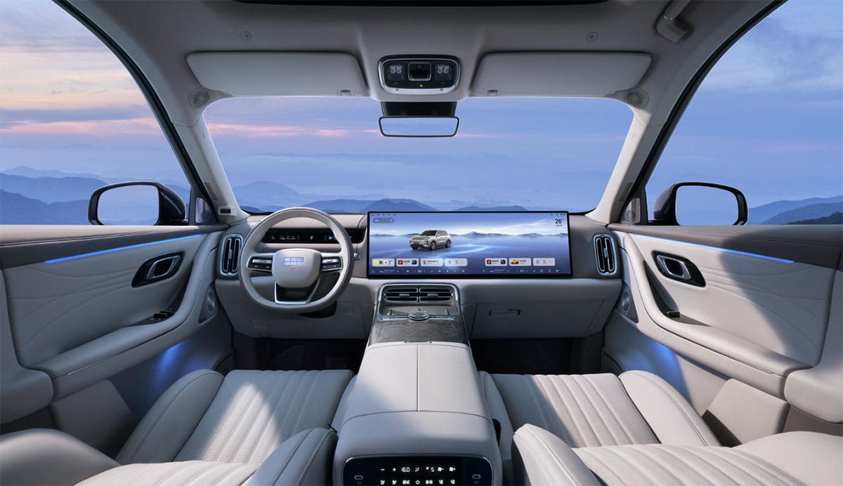 Geely Galaxy launches 5.2-meter M9 large SUV, starting at only ,470