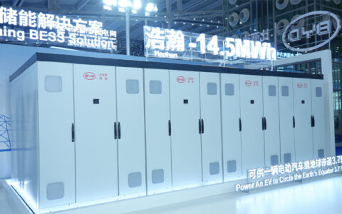 BYD unveils Haohan energy storage system with world's largest capacity of 14.5 MWh