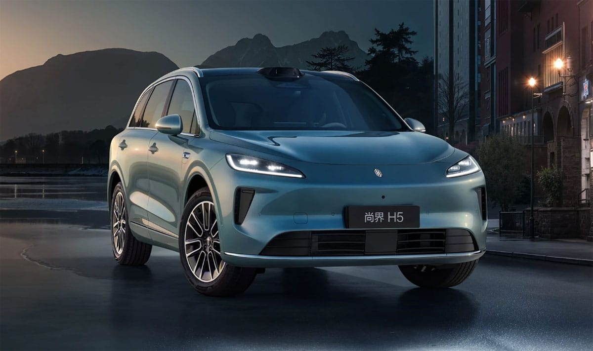 Huawei-SAIC joint brand Shangjie launches 1st model H5, starting at ,470