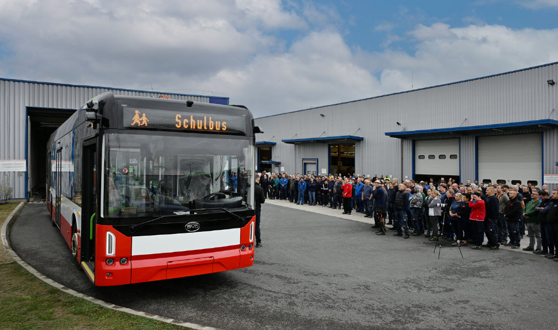 BYD reaches 1,000th electric bus production milestone in Hungary