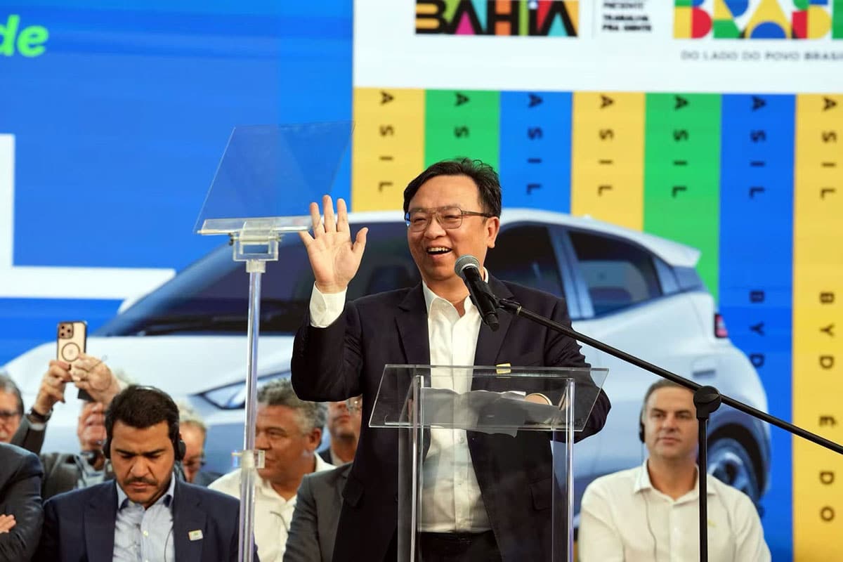 BYD's 14 millionth NEV rolls off line at Brazil plant, delivered to President Lula