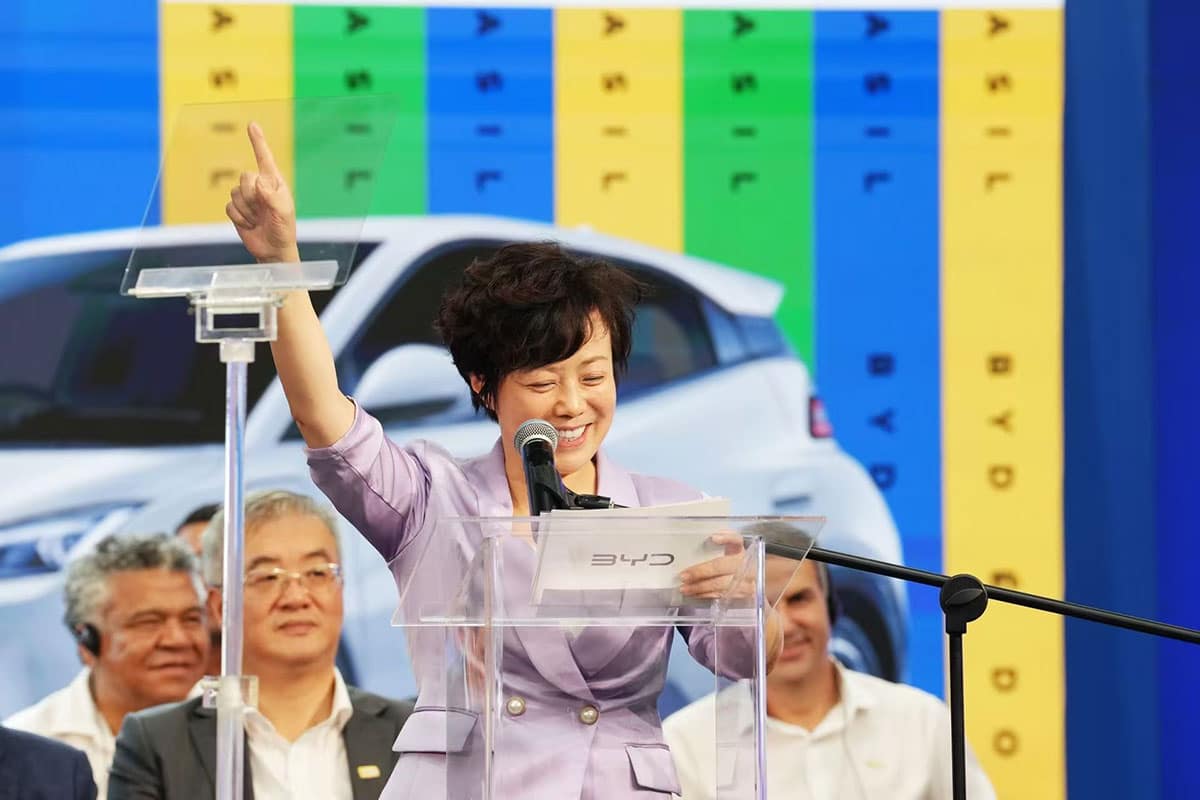 BYD's 14 millionth NEV rolls off line at Brazil plant, delivered to President Lula