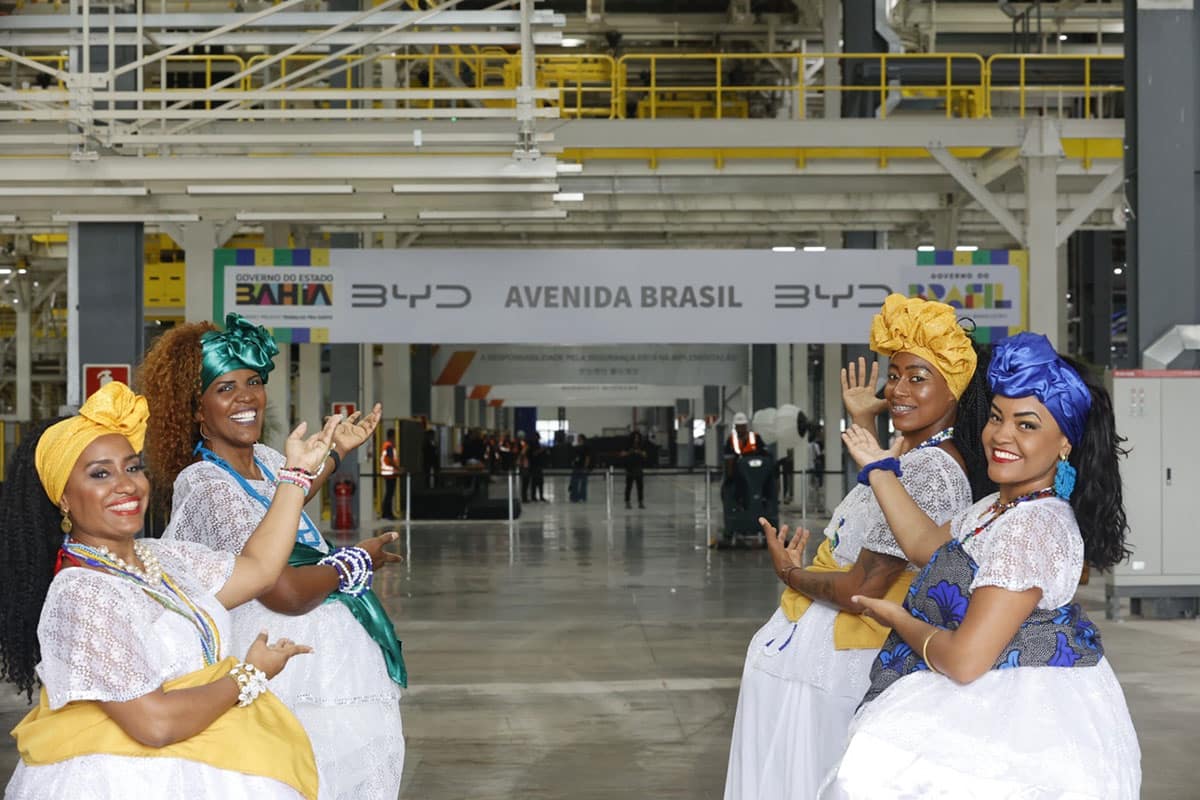 BYD's 14 millionth NEV rolls off line at Brazil plant, delivered to President Lula