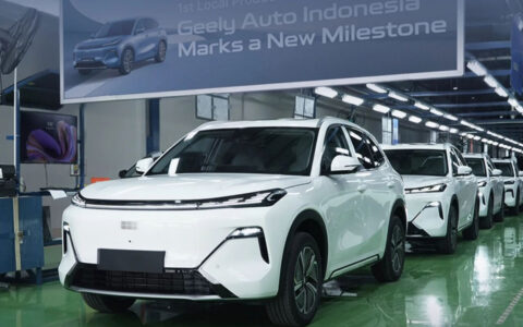 Geely begins assembling Starray EM-i hybrid SUV in Indonesia