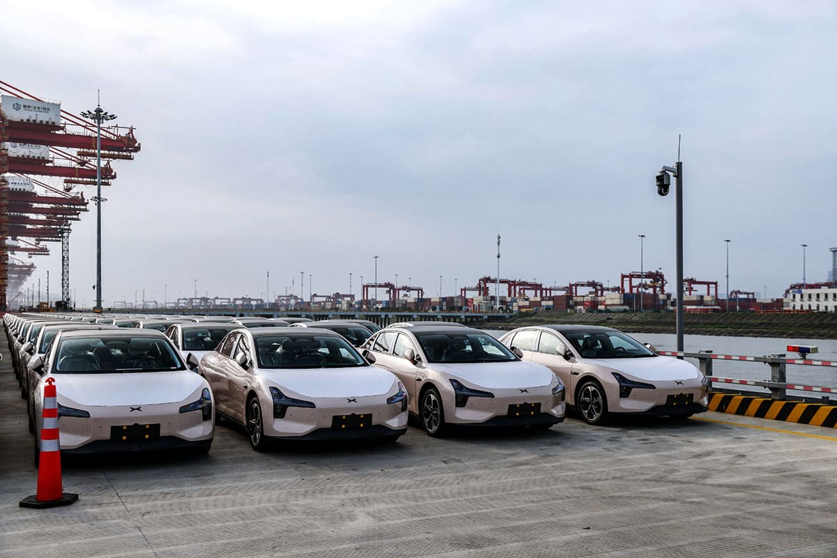 Xpeng begins exporting Mona M03 sedan that contributes 40% of monthly deliveries