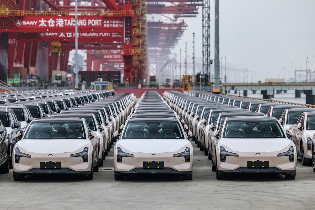 Xpeng begins exporting Mona M03 sedan that contributes 40% of monthly deliveries