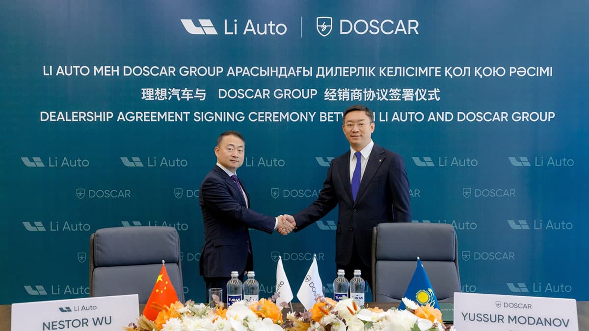 Li Auto opens its first overseas retail center in Uzbekistan