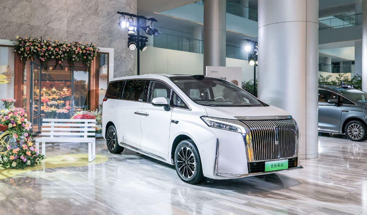 GWM's Wey brand launches Gaoshan 7 MPV, starting at ,100