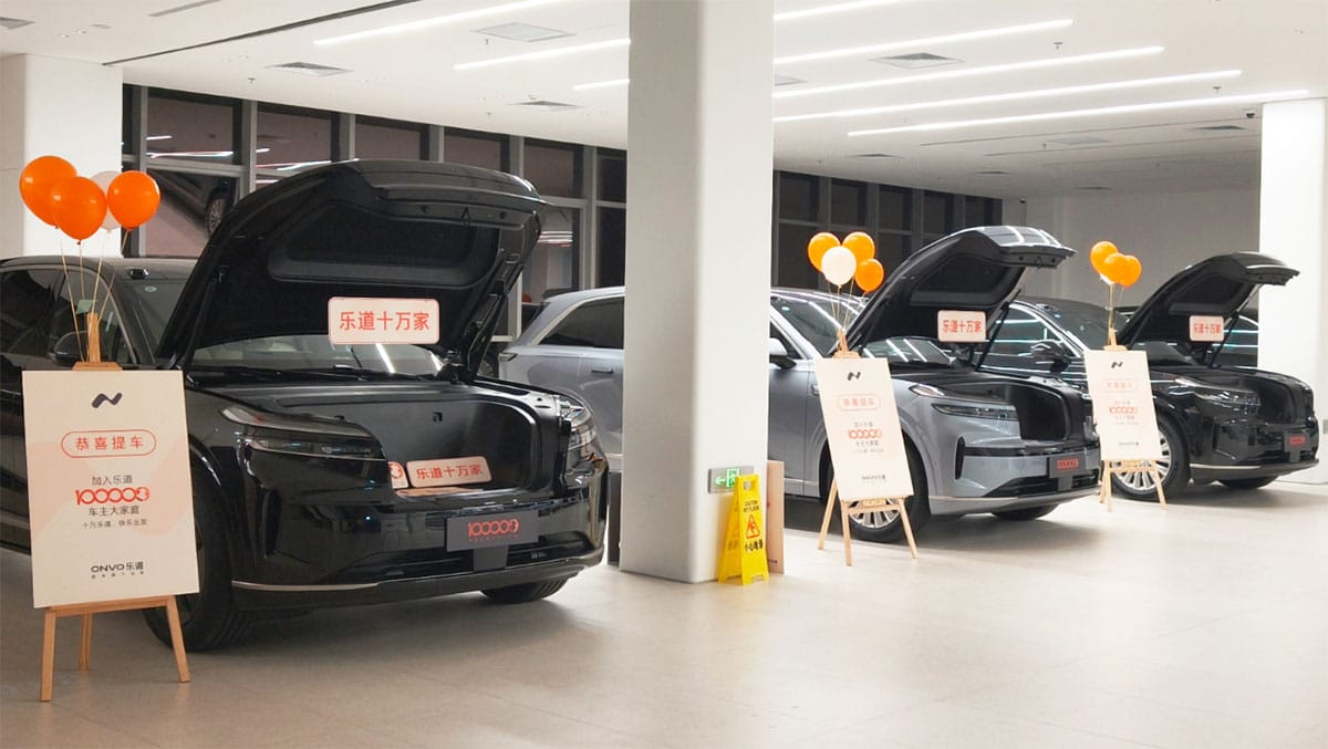 Nio Onvo hits milestone of 100,000th car delivered