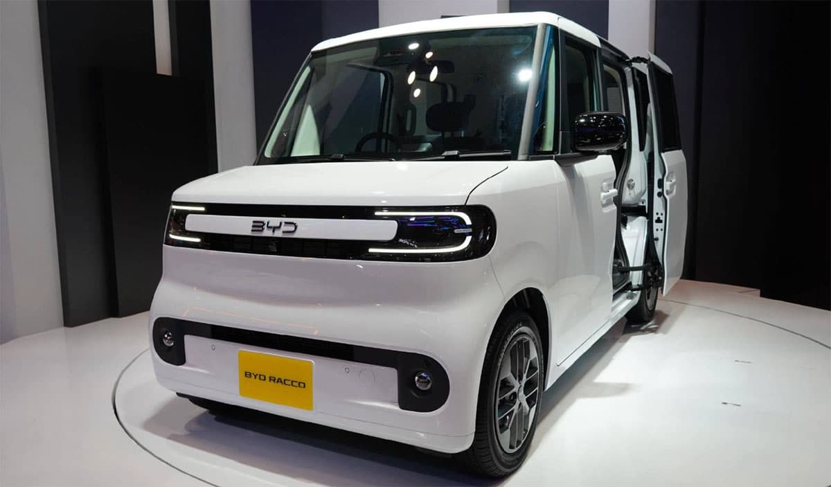BYD unveils Racco mini electric K-Car in Japan