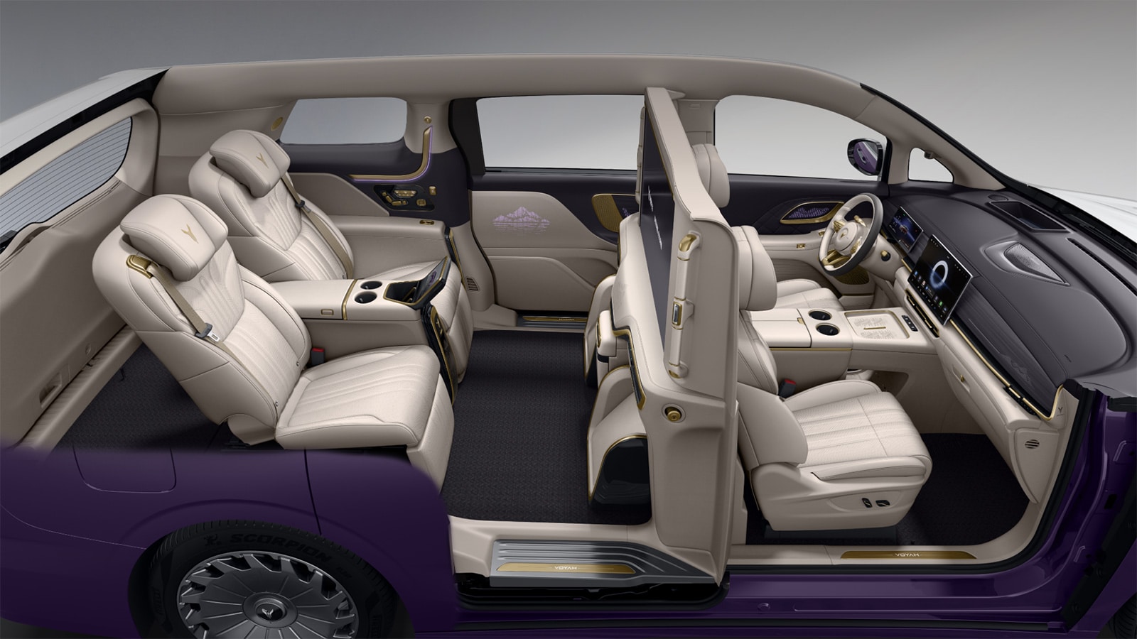 Voyah launches 4-seat version of Dream MPV starting at ,810