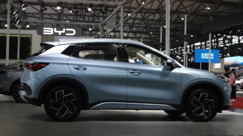 BYD's Oct registrations in Europe jump 206.8%, while Tesla slips 48.5%