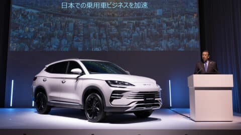 BYD launches its 1st plug-in hybrid model in Japan