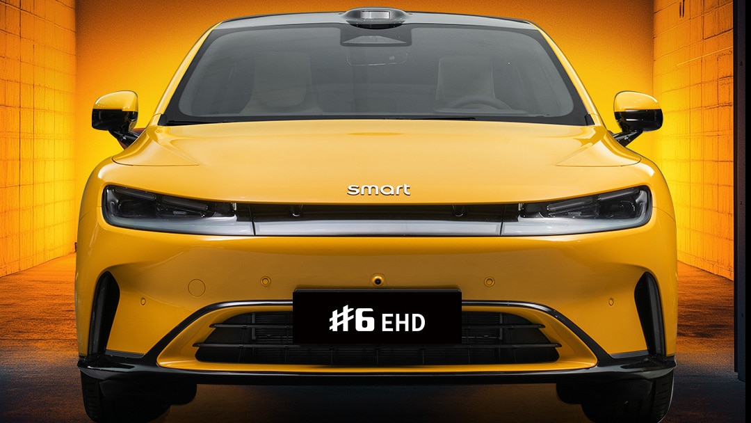 Smart files #6 EHD in China as brand's 1st sedan