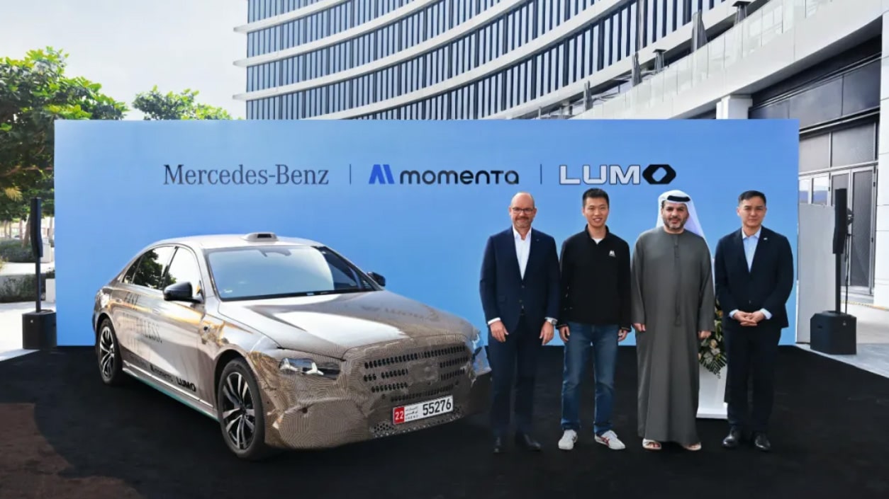 Mercedes, China's autonomous driving firm Momenta launch robotaxi service in Abu Dhabi