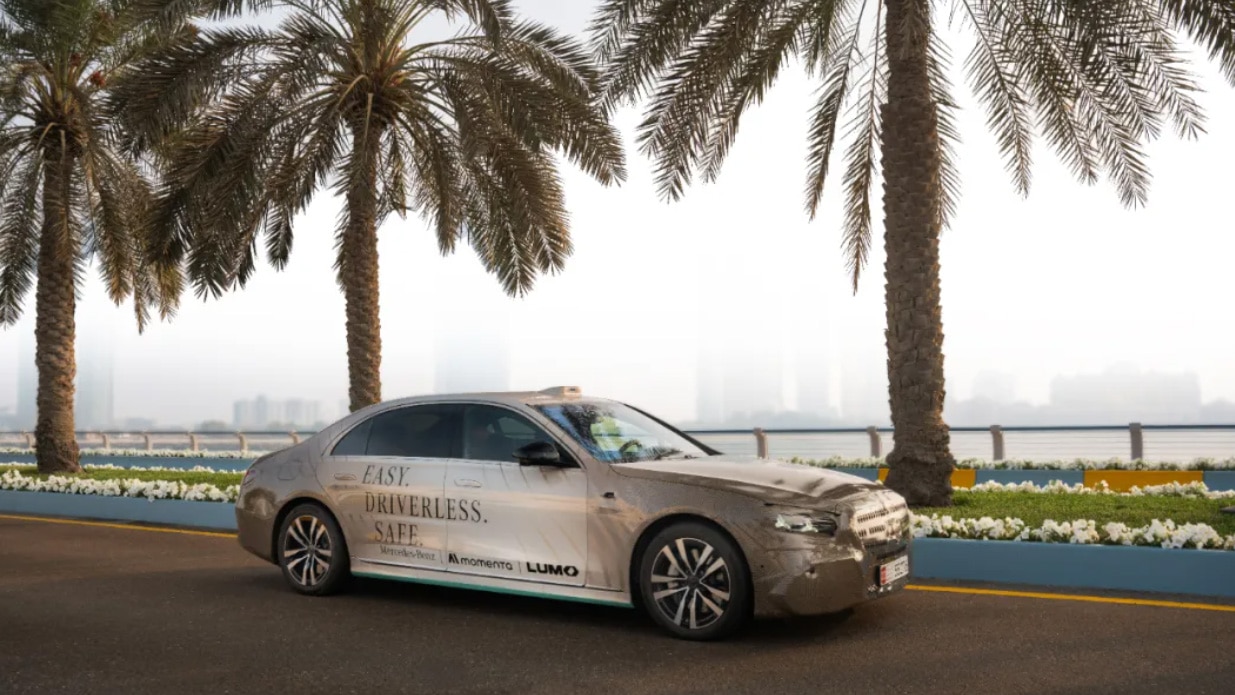 Mercedes, China's autonomous driving firm Momenta launch robotaxi service in Abu Dhabi
