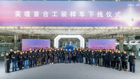 Huawei-Dongfeng joint brand Yijing sees 1st pre-production prototype roll off line