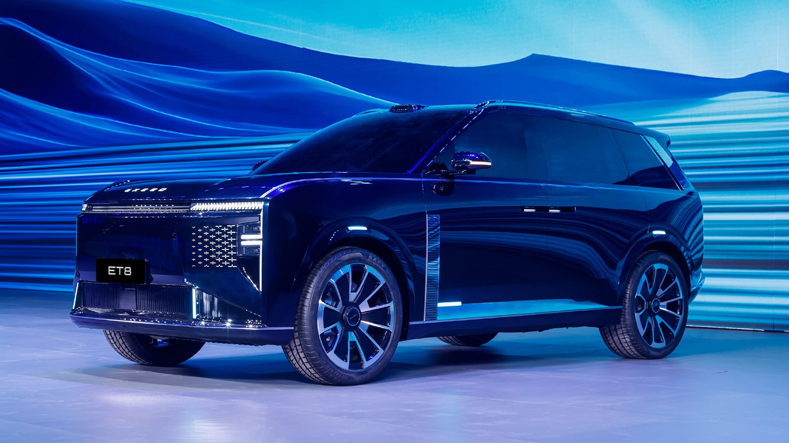 Chery's Exeed brand debuts ES8, ES7 GT, ET8, and ET9, expanding ES and ET lineups