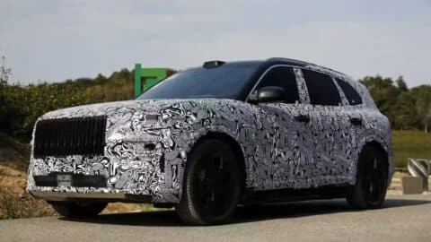 Zeekr reportedly to launch new 9S SUV in Q1 2026, spy shot surfaces