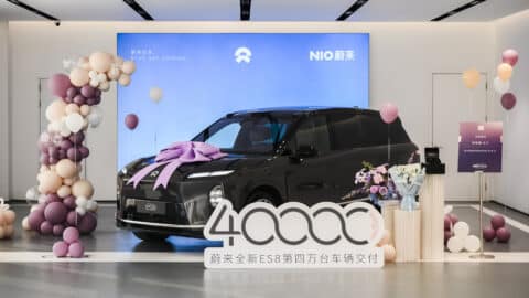 Nio hits 40,000th delivery of 3rd-gen ES8, 11 days after 30,000th milestone