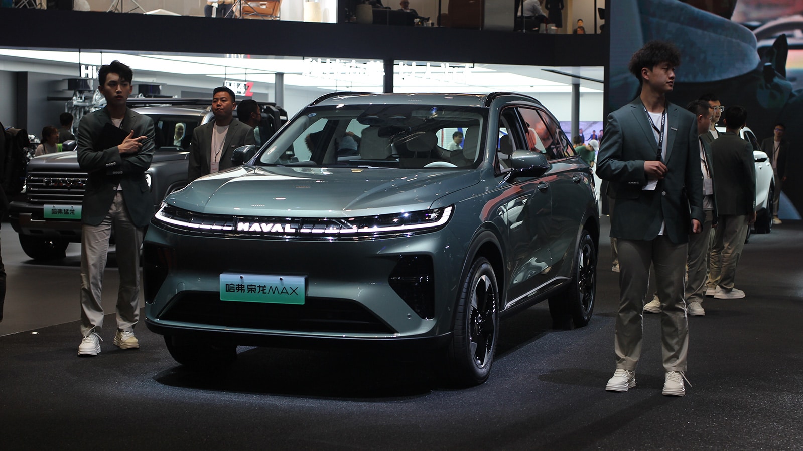 A GWM Haval model displayed at the Shanghai auto show in April 2025.