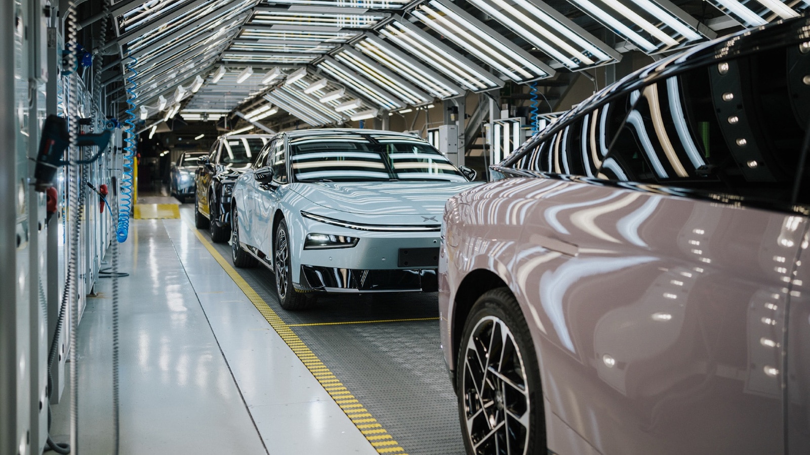 Xpeng Austria plant completes trial production of 2026 P7+ as European launch nears