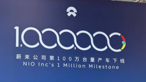 Nio reaches 1 million car production milestone, targets up to 50% annual sales growth going forward