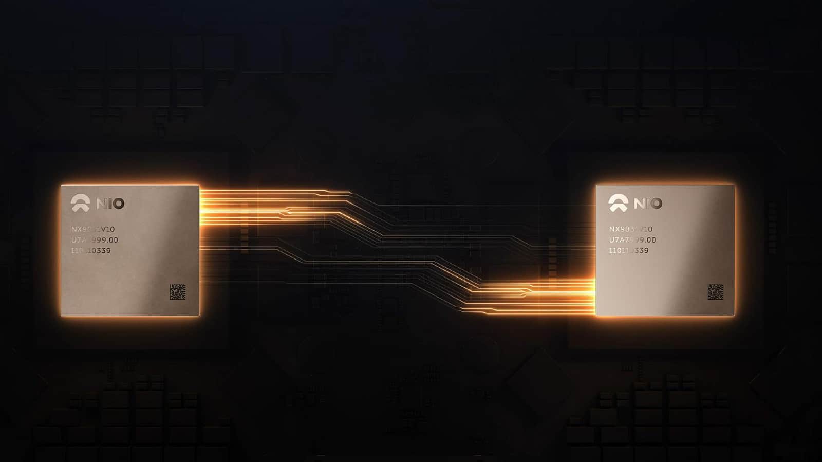 Nio's Shenji NX9031 autonomous driving chip.