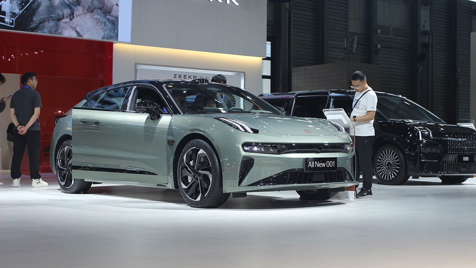 File photo shows a Zeekr 001.
